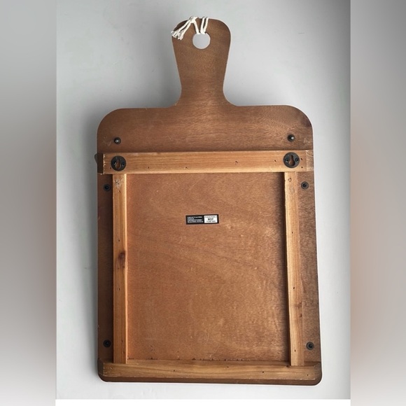 Wooden Memo Board Farmhouse Style - Paper Roll Dispenser - Picture 3 of 9